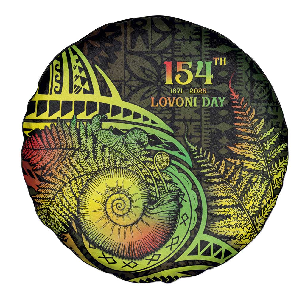 Fiji Lovoni Day Spare Tire Cover 154th Years