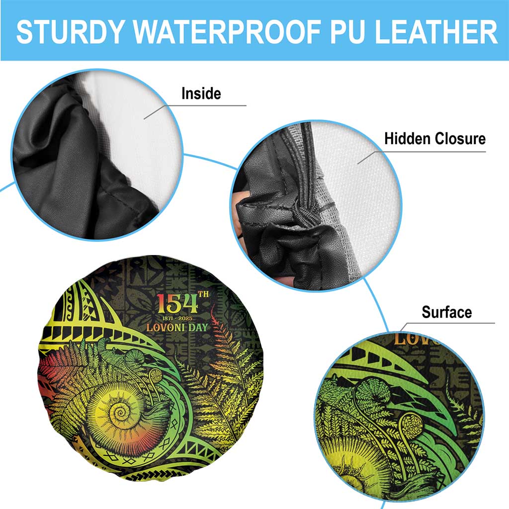 Fiji Lovoni Day Spare Tire Cover 154th Years