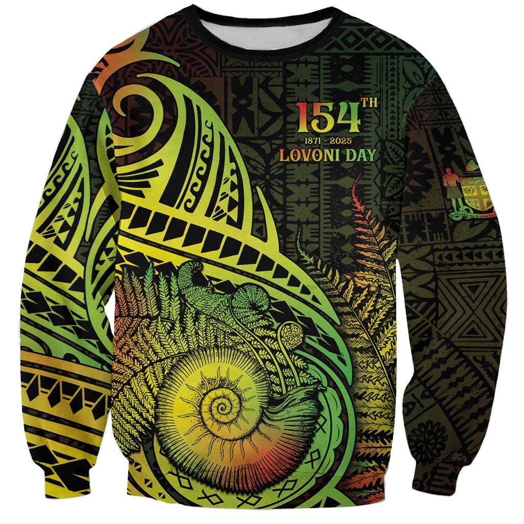 Personalised Fiji Lovoni Day Sweatshirt 154th Years