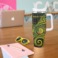 Personalised Fiji Lovoni Day Tumbler With Handle 154th Years LT05 - Polynesian Pride