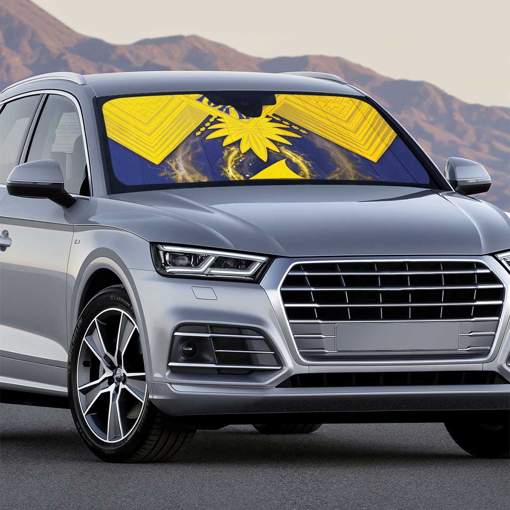 Tokelau Tokehega Day Auto Sun Shade National Badge Special Style - Polynesian Pride