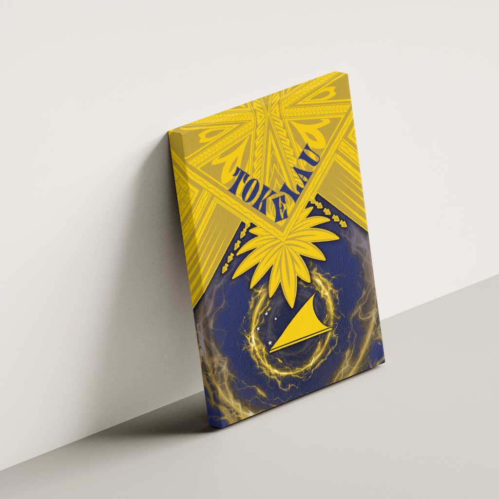 Tokelau Tokehega Day Canvas Wall Art National Badge Special Style LT05 - Polynesian Pride