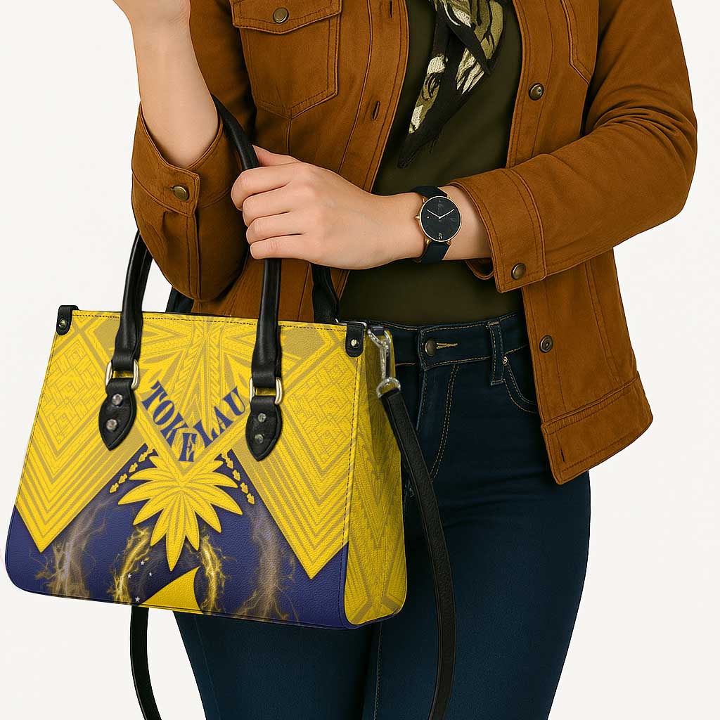 Tokelau Tokehega Day Leather Bag National Badge Special Style - Polynesian Pride