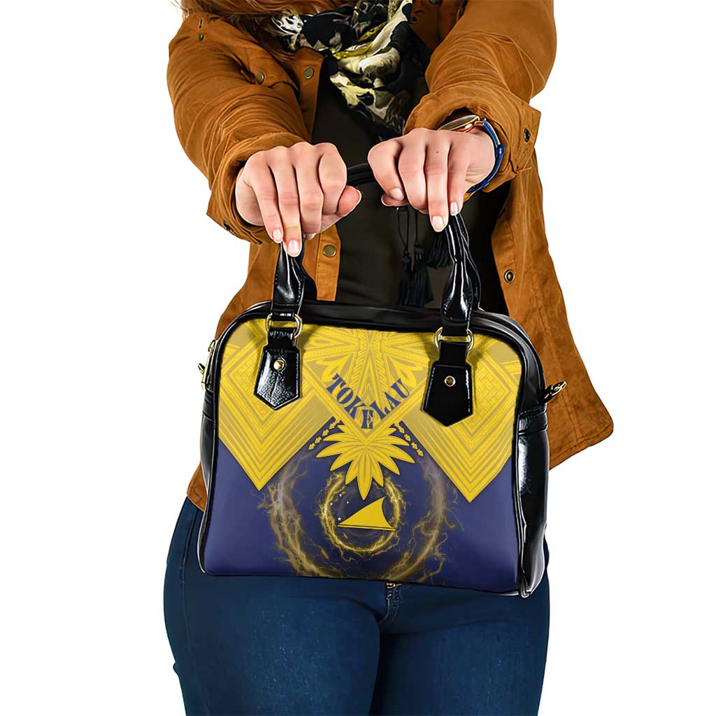 Tokelau Tokehega Day Shoulder Handbag National Badge Special Style LT05 One Size Yellow - Polynesian Pride