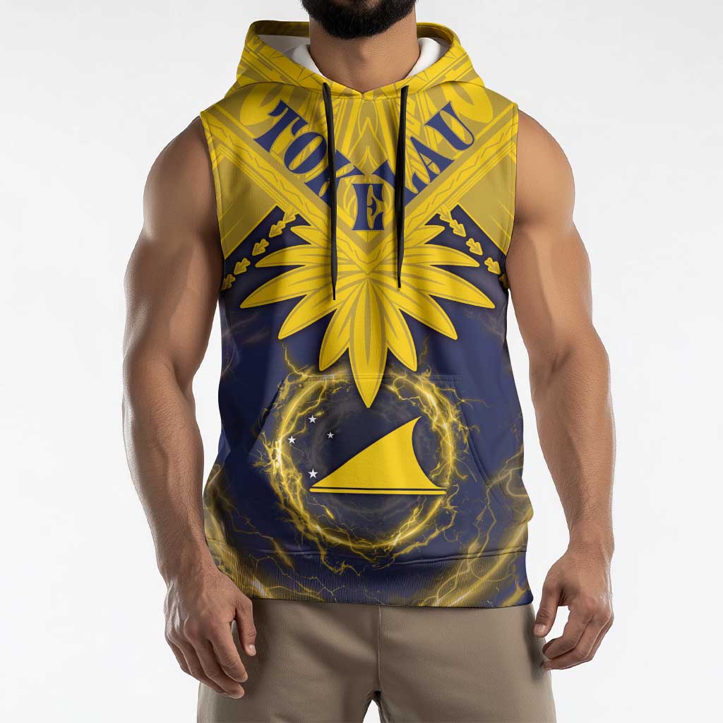 Tokelau Tokehega Day Sleeveless Hoodie National Badge Special Style LT05 - Polynesian Pride