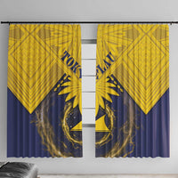 Tokelau Tokehega Day Window Curtain National Badge Special Style - Polynesian Pride