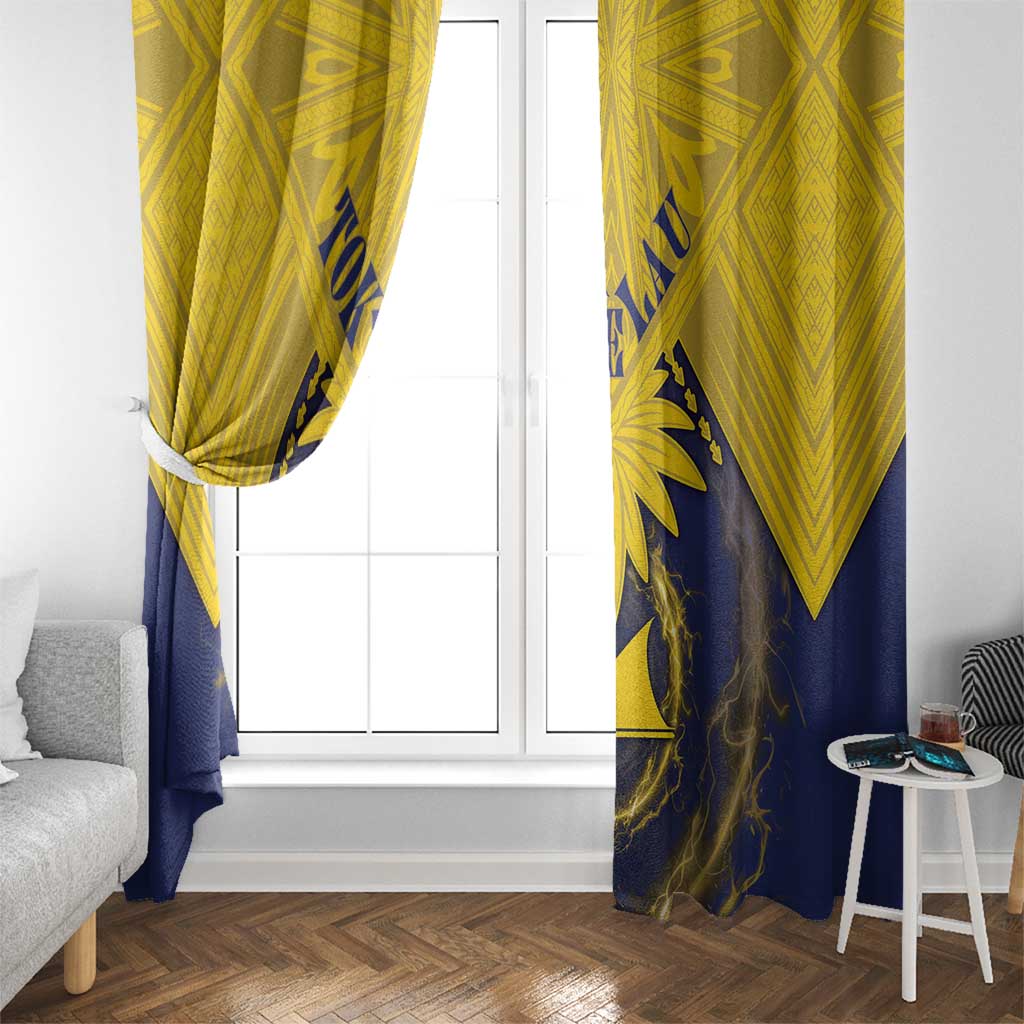 Tokelau Tokehega Day Window Curtain National Badge Special Style - Polynesian Pride