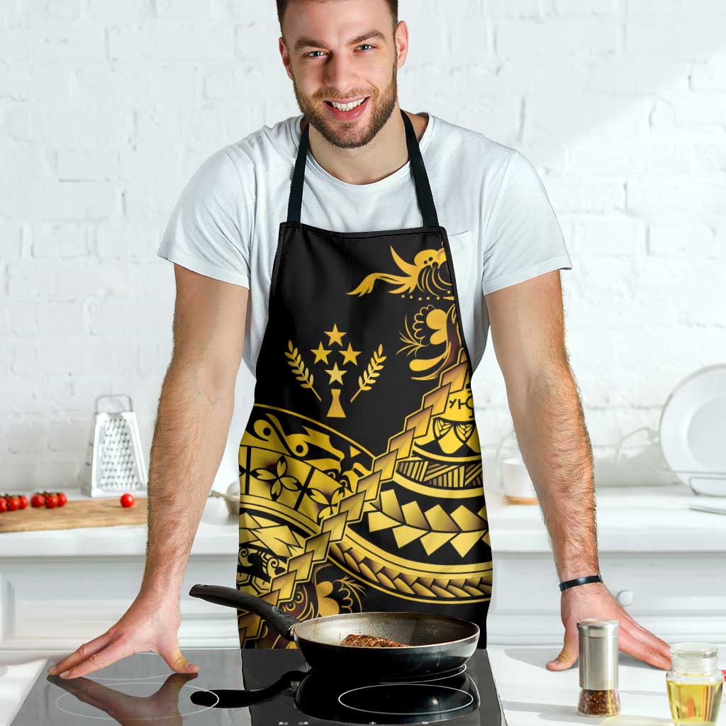 Kosrae Liberation Day Apron Polynesian Floral Tattoo - Polynesian Pride