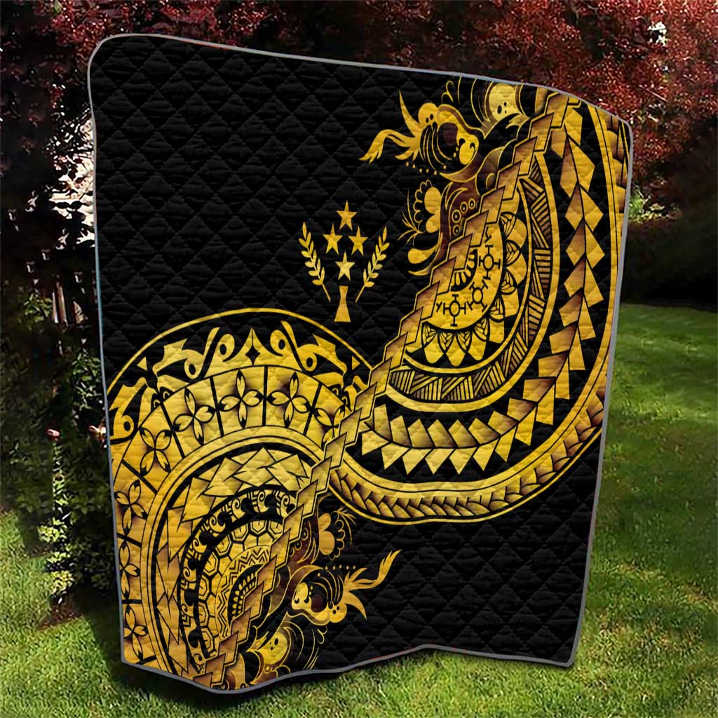 Kosrae Liberation Day Quilt Polynesian Floral Tattoo - Polynesian Pride