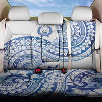 Pohnpei Liberation Day Back Car Seat Cover Polynesian Floral Tattoo - Polynesian Pride