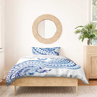 Pohnpei Liberation Day Bedding Set Polynesian Floral Tattoo - Polynesian Pride