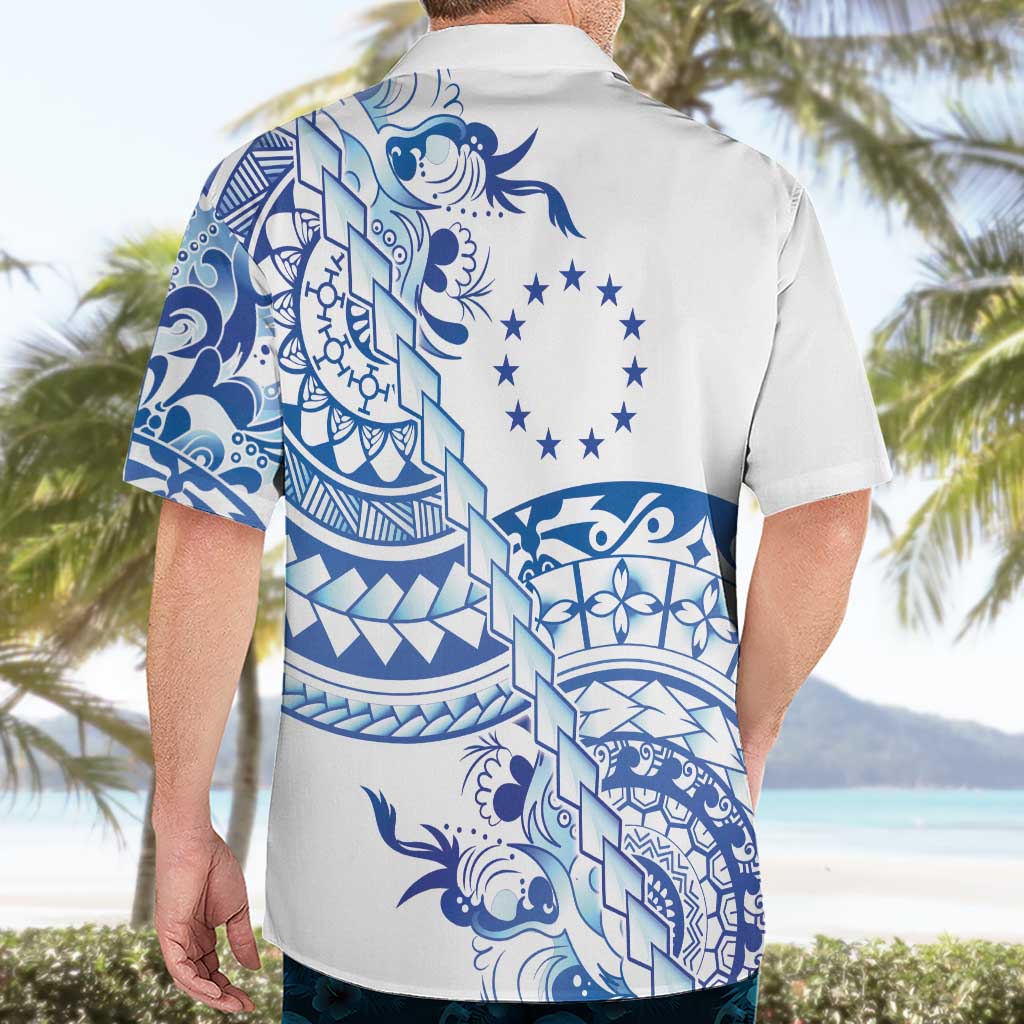 Pohnpei Liberation Day Hawaiian Shirt Polynesian Floral Tattoo LT05 - Polynesian Pride