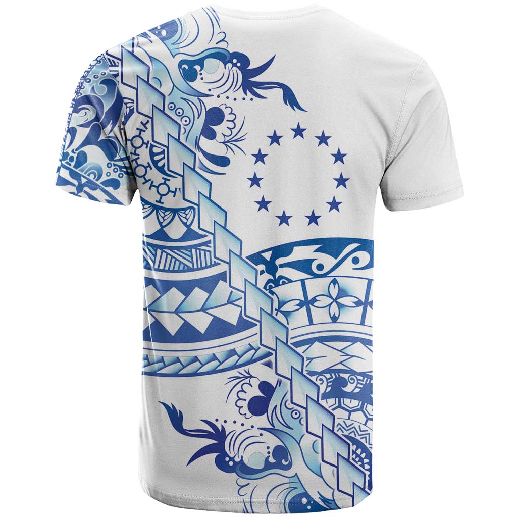 Pohnpei Liberation Day T Shirt Polynesian Floral Tattoo LT05 - Polynesian Pride