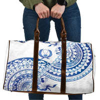 Pohnpei Liberation Day Travel Bag Polynesian Floral Tattoo - Polynesian Pride