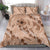 Hawaii Brown Hibiscus Pikake Lei Bedding Set - Polynesian Pride