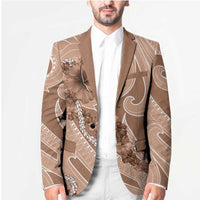 Hawaii Brown Hibiscus Pikake Lei Blazer LT05 - Polynesian Pride
