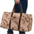 Hawaii Brown Hibiscus Pikake Lei Travel Bag - Polynesian Pride