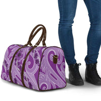 Hawaii Violet Hibiscus Pikake Lei Travel Bag - Polynesian Pride