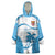 Fiji Rugby Wearable Blanket Hoodie World Cup 2023 Fijian Tapa Pattern Blue Version LT05 One Size Blue - Polynesian Pride