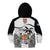 Fiji Rugby Kid Hoodie World Cup 2023 Fijian Tapa Pattern Black Version LT05 - Polynesian Pride