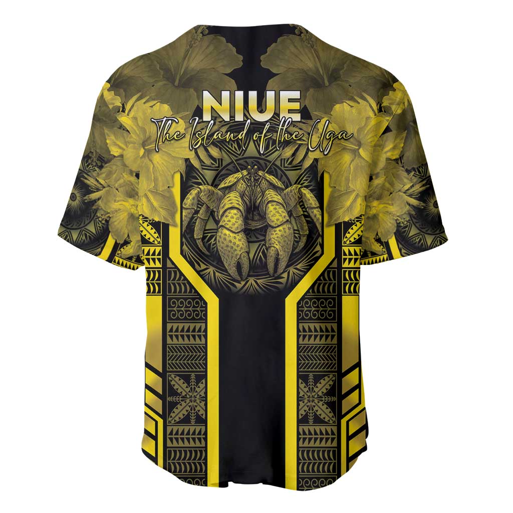 Niue The Rock Baseball Jersey The Island Of The Uga - Polynesian Pride