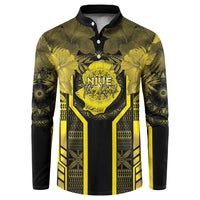 Niue The Rock Button Sweatshirt The Island Of The Uga - Polynesian Pride