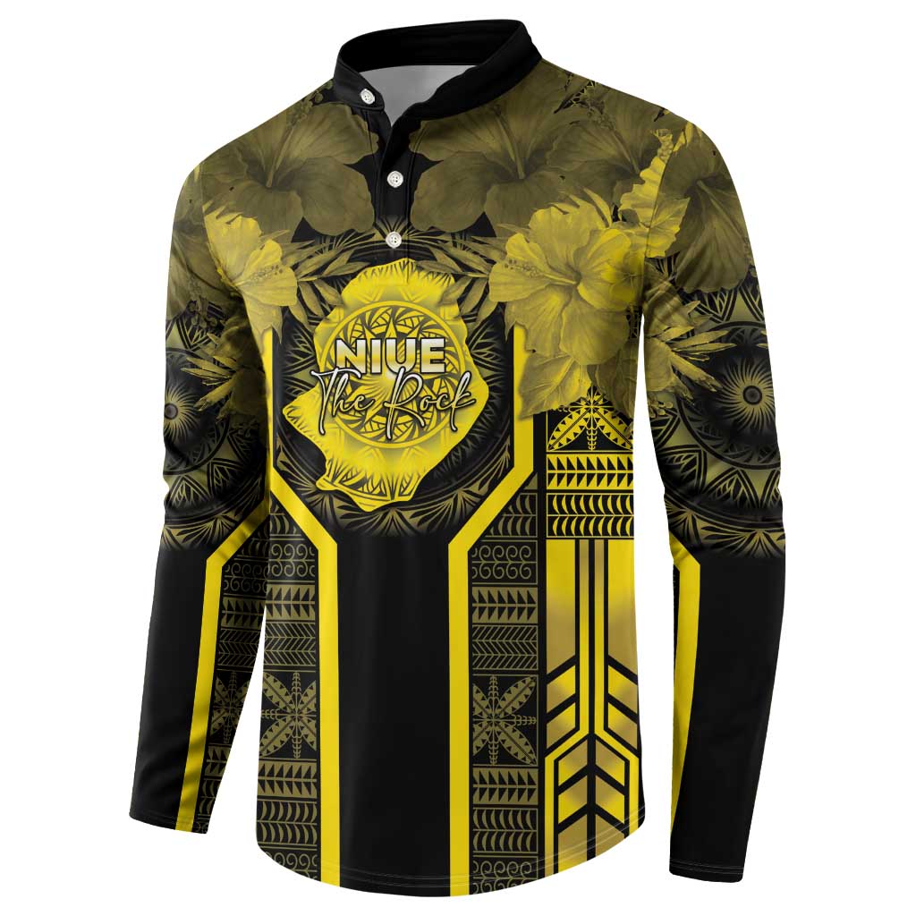 Niue The Rock Button Sweatshirt The Island Of The Uga - Polynesian Pride