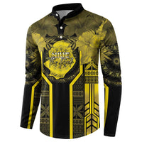 Niue The Rock Button Sweatshirt The Island Of The Uga - Polynesian Pride