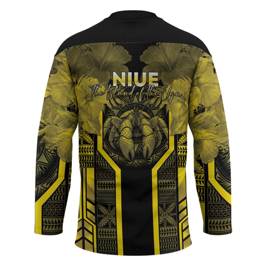 Niue The Rock Hockey Jersey The Island Of The Uga - Polynesian Pride