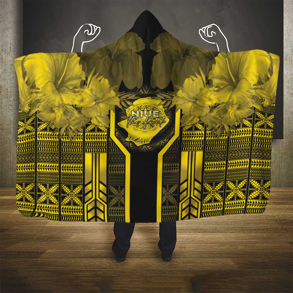 Niue The Rock Hooded Blanket The Island Of The Uga - Polynesian Pride