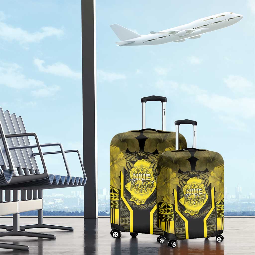 Niue The Rock Luggage Cover The Island Of The Uga LT05 - Polynesian Pride