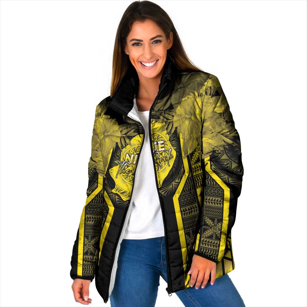 Niue The Rock Padded Jacket The Island Of The Uga - Polynesian Pride