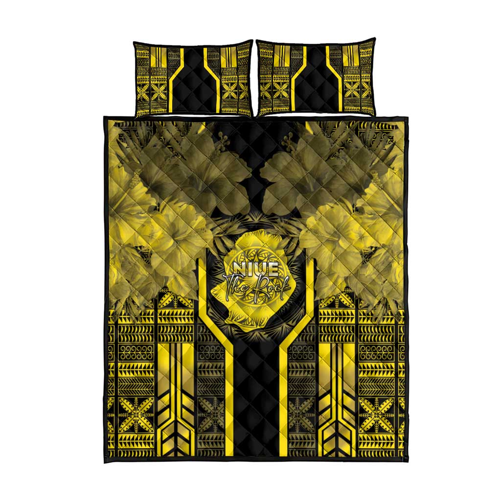 Niue The Rock Quilt Bed Set The Island Of The Uga - Polynesian Pride