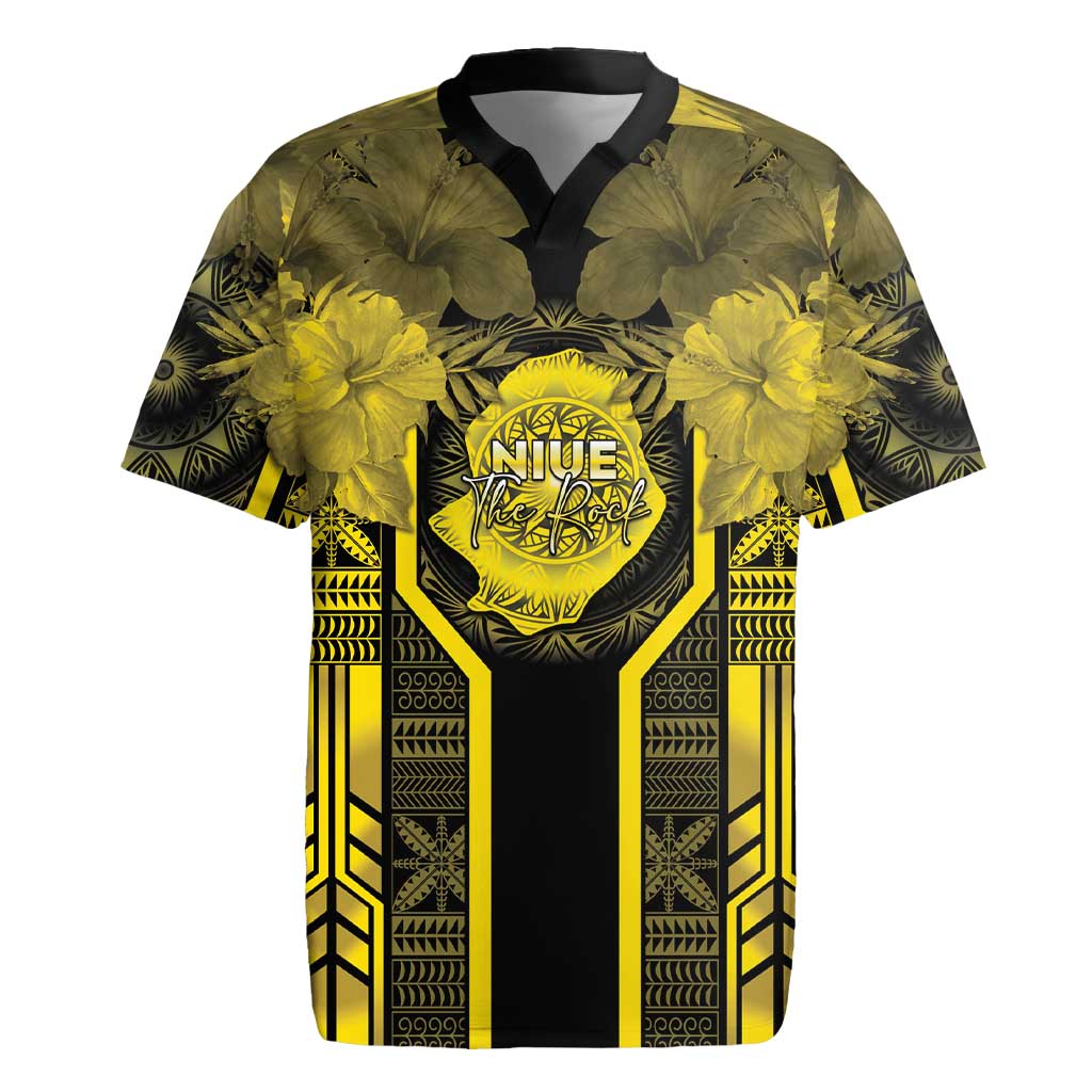 Niue The Rock Rugby Jersey The Island Of The Uga - Polynesian Pride