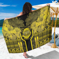 Niue The Rock Sarong The Island Of The Uga LT05 One Size 44 x 66 inches Black - Polynesian Pride