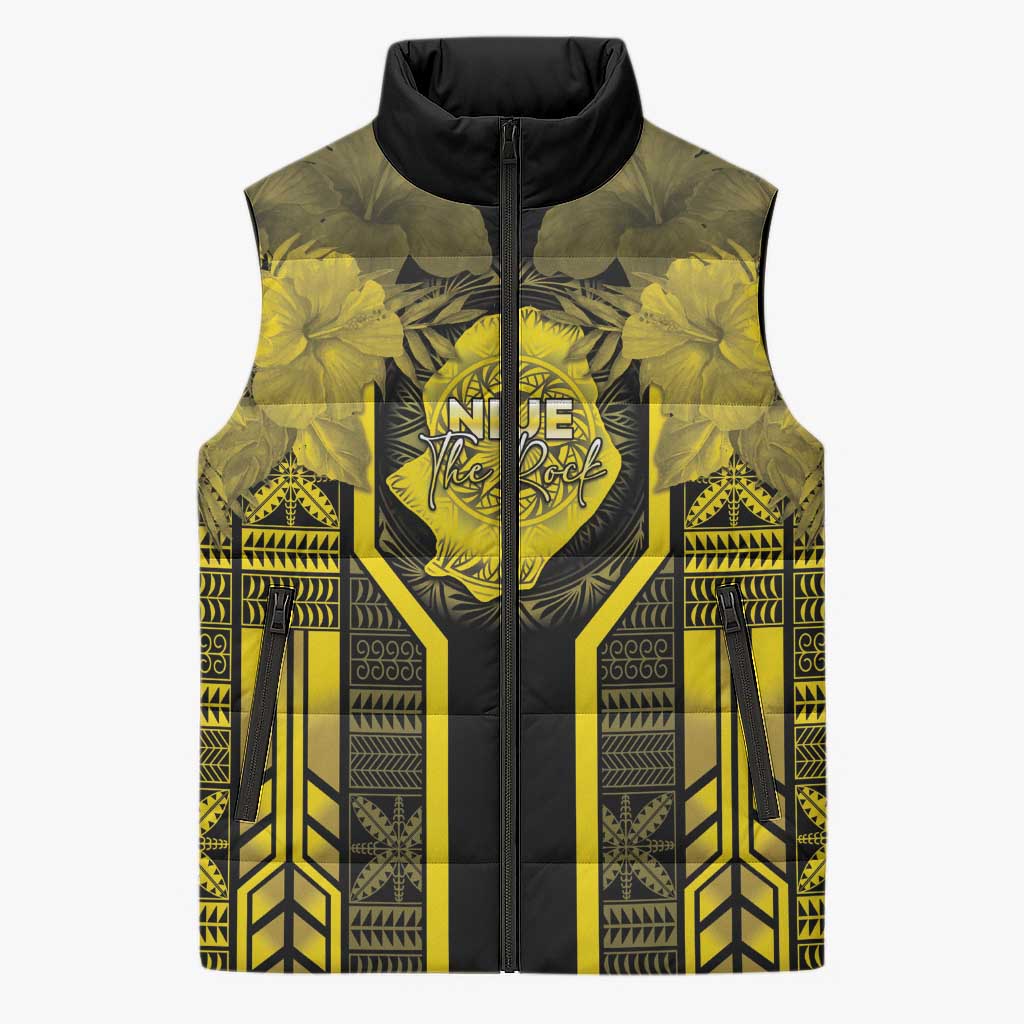Niue The Rock Sleeveless Puffer Jacket The Island Of The Uga - Polynesian Pride