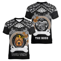 personalized-pitbull-dog-women-v-neck-t-shirt-with-polynesian-heart-name-tags