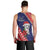 Guam Christmas Men Tank Top Felis Nabidat Guaman Seal With Poinsettia