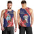 Guam Christmas Men Tank Top Felis Nabidat Guaman Seal With Poinsettia