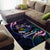 Polynesia Memorial Area Rug Always Remembered Dragonfly Polynesian Style