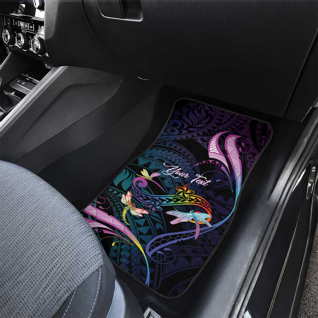 Polynesia Memorial Car Mats Always Remembered Dragonfly Polynesian Style