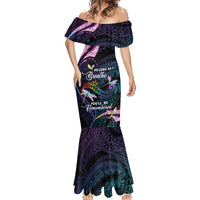 Personalised Polynesia Memorial Mermaid Dress Always Remembered Dragonfly Polynesian Style LT05 - Polynesian Pride