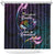 Polynesia Memorial Shower Curtain Always Remembered Dragonfly Polynesian Style