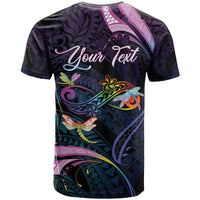 Personalised Polynesia Memorial T Shirt Always Remembered Dragonfly Polynesian Style LT05 - Polynesian Pride