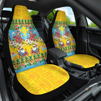 Hawaii Christmas Car Seat Cover Mele Kalikimaka Tropical Vibes - Polynesian Pride