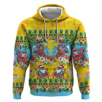 Hawaii Christmas Hoodie Mele Kalikimaka Tropical Vibes - Polynesian Pride