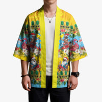 Hawaii Christmas Kimono Mele Kalikimaka Tropical Vibes LT05 - Polynesian Pride