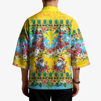 Hawaii Christmas Kimono Mele Kalikimaka Tropical Vibes LT05 - Polynesian Pride