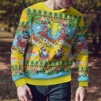 Hawaii Christmas Ugly Christmas Sweater Mele Kalikimaka Tropical Vibes - Polynesian Pride