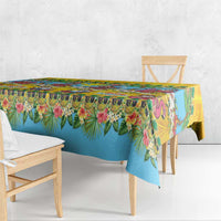 Hawaii Christmas Tablecloth Mele Kalikimaka Tropical Vibes - Polynesian Pride